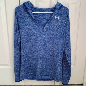 Blue Long Sleeve Under Armour Shirt